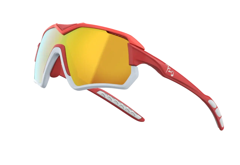 Спортивные очки 720armour V / Matte Ferrari Red / Ferrari Red Temple / Champion Gold Ti Lens
