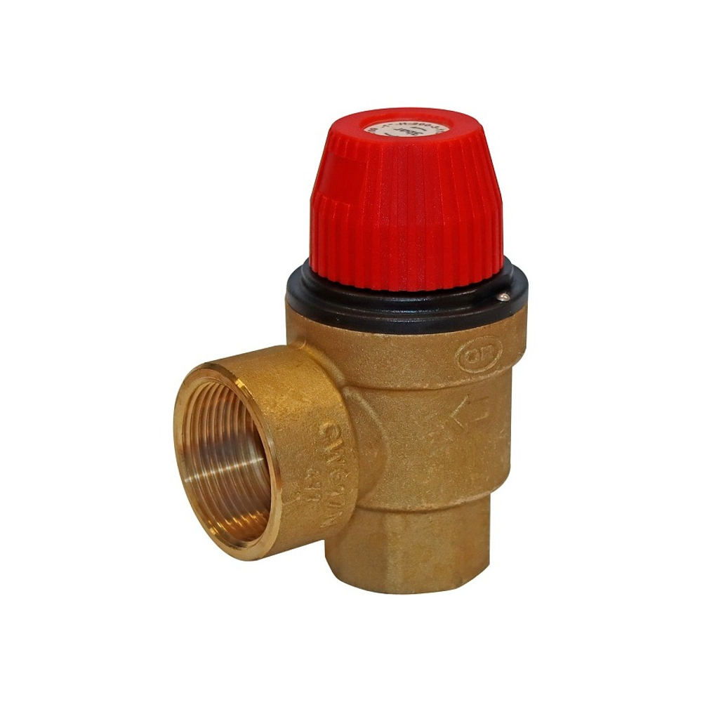 Клапан предохранительный STOUT - 1", сброс 1"1/4 (ВР/ВР, Рн 3.0 бар)