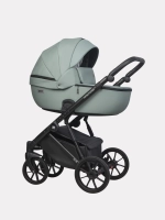 Коляска 2 в 1 Riko Basic Montana Ecco цвет 21 Green (зеленый)
