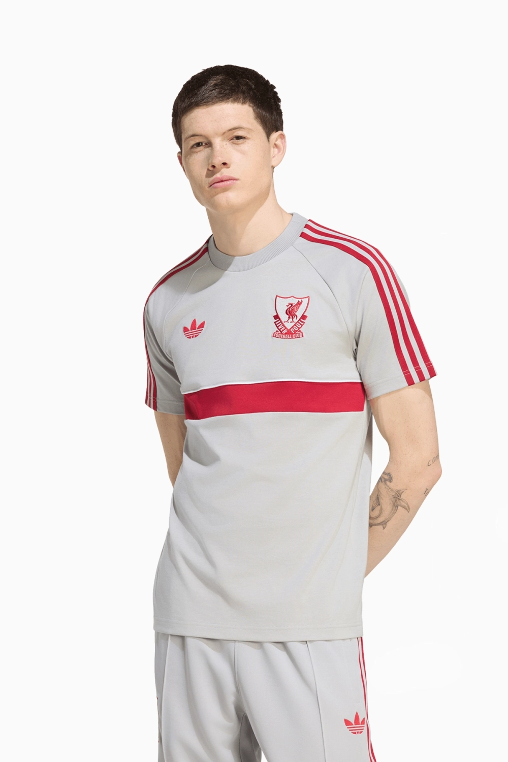 Футболка adidas Originals Liverpool FC 26/27 Tee - серый