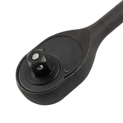 Трещотка реверсивная ударная с резиновой ручкой 1/2''(24 зуб.) WMC TOOLS WMC-80242MPB