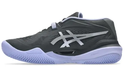 Теннисные кроссовки Asics Gel-Resolution X Clay Night Energy - graphite grey/pure silver