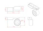 Потолочный светильник Technical C062CL-L12W3K