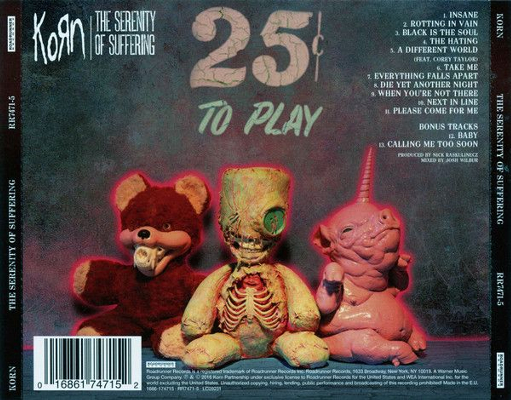 Korn — The Serenity Of Suffering (CD)