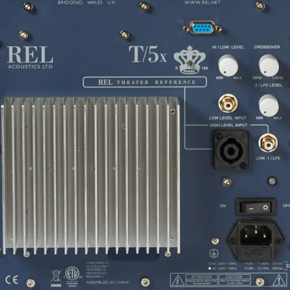 REL T5X Piano White