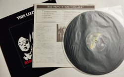 Винтажная виниловая пластинка LP Thin Lizzy Bad Reputation (Japan 1980) (No Obi)