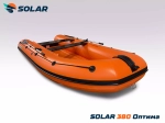 Лодка надувная моторная solar-380 к (оптима)