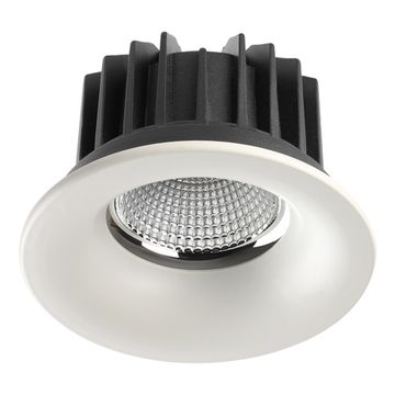 Встраиваемый светодиодный светильник 357602 белый Drum Novotech