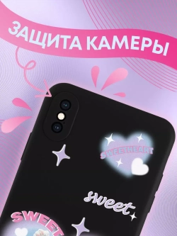Чехол на iPhone X с 3D принтом