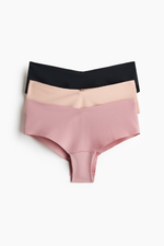Трусы-хипстеры без следов из Lycra®, 3 шт. - H&M