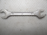 Ключ гаечный рожковый двухсторонний 12х13 CHROME VANADIUM