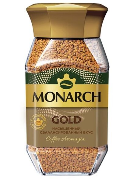 Кофе растворимый Jacobs Gold, стеклянная банка 95 г
