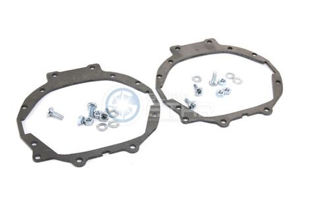 Mitsubishi Pajero 4 (2006-2014) под модуль Hella R New/Koito Q переходные рамки для замены линз (комплект, 2шт)
