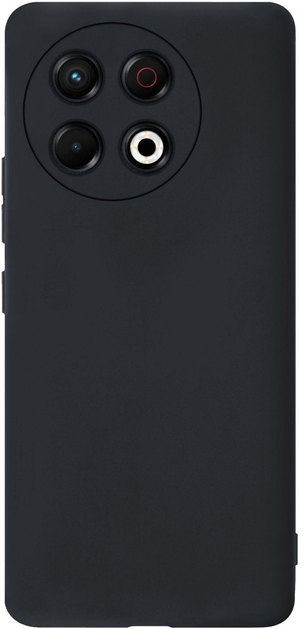Мягкий Soft Touch чехол из силикона для TECNO SPARK 30 PRO с бархатной подкладкой