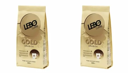 Кофе молотый для турки LEBO Gold 200 г