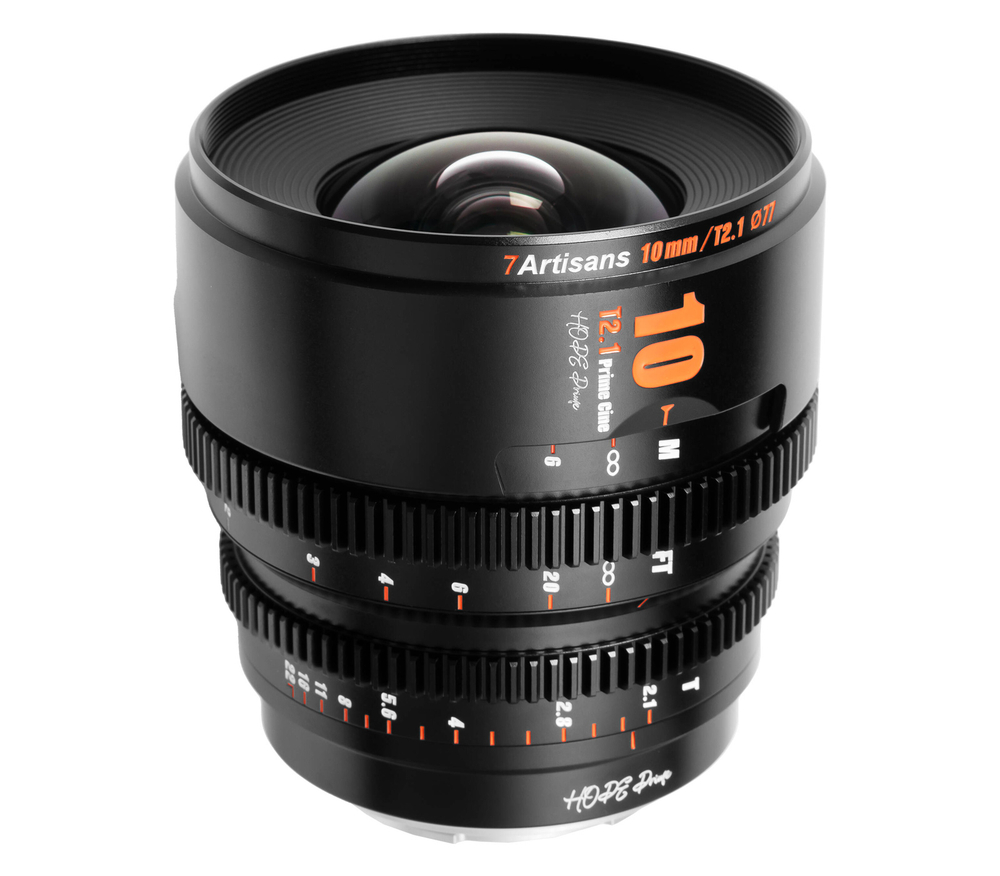 Объектив 7Artisans 10mm T2.1 Hope Prime Fujifilm X