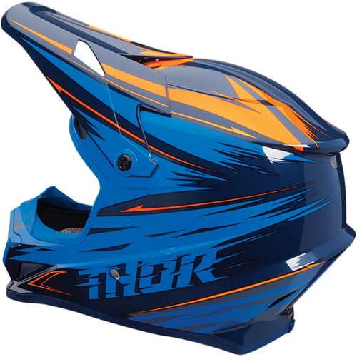Купить Мотошлем Кроссовый Thor Sector Warp Helmet / Синий