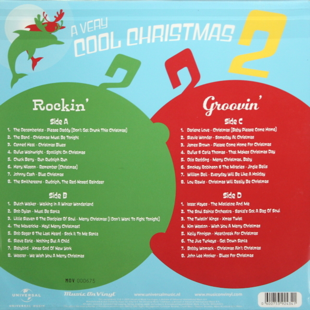 Сборник / A Very Cool Christmas 2 (Limited Edition)(2LP)