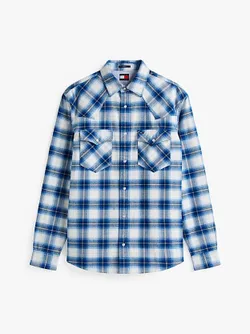 Рубашка мужская TOMMY JEANS TJM REG WSTRN FLANNE
