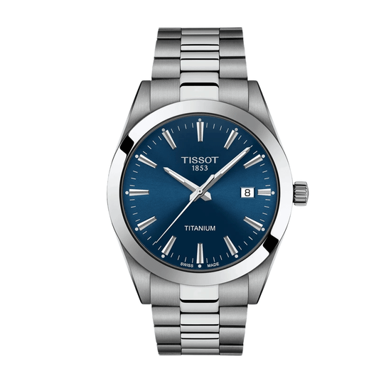 Tissot T127.410.11.041.00KZ мужские часы Tissot Gentleman Titanium