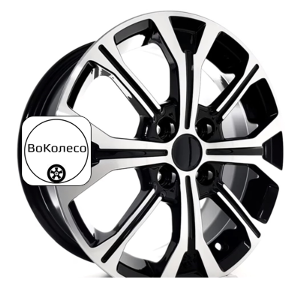 6x15/4x100 ET46 D54,1 КС945 Алмаз черный iFree Original