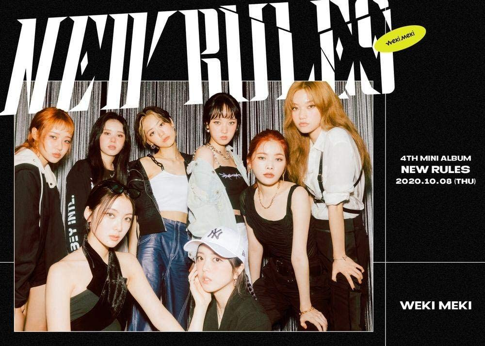 Альбом Weki Meki - New Rules 4th Mini Album 2 Version SET