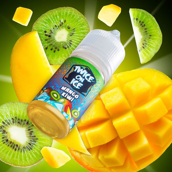 Купить Жидкость солевая для пода Twice On Ice Salt - Mango Kiwi 30 мл