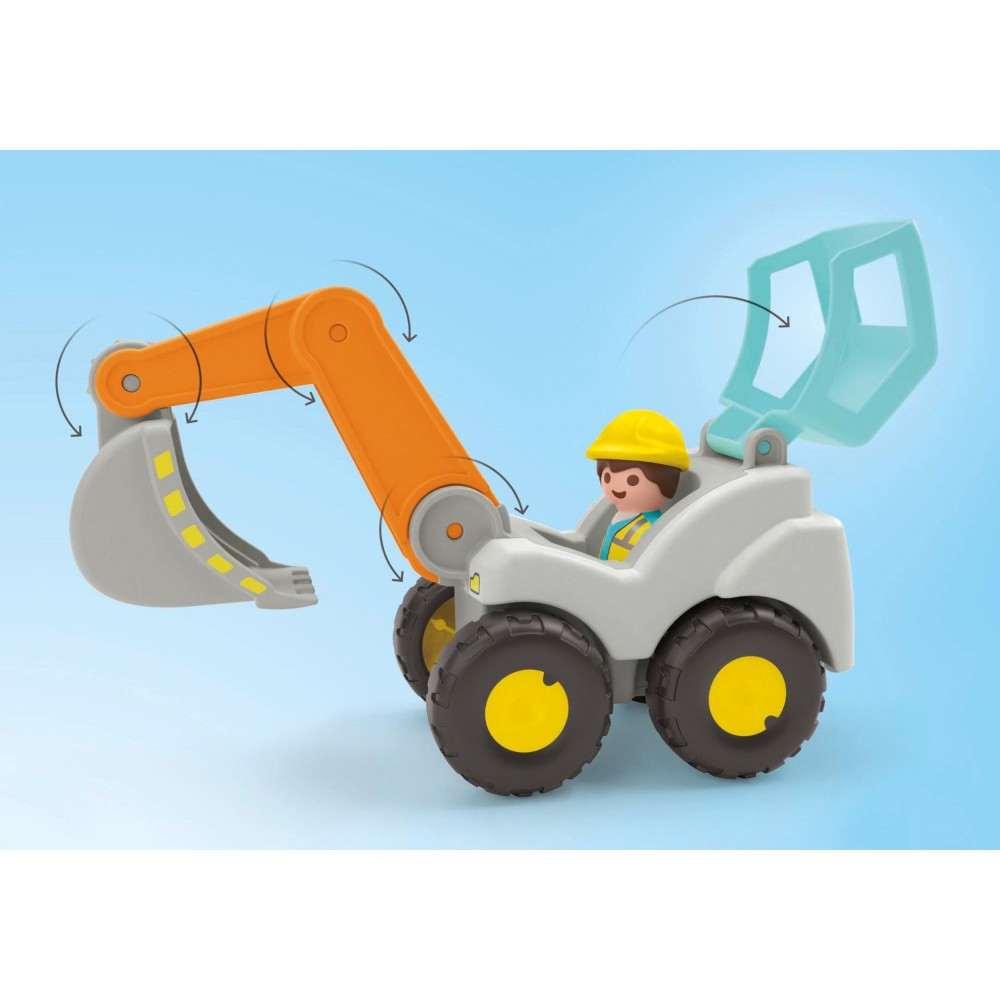 Playmobil Junior 71684 Экскаватор 5 деталей
