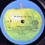 The Beatles ‎– 1967-1970 2LP (Япония 1973г.)