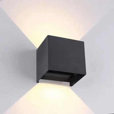 Фасадный светильник Arte Lamp RULLO A1714AL-2BK, 2хLED