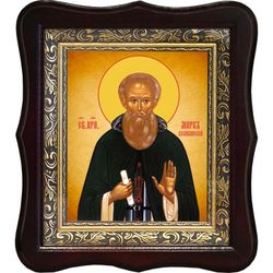 Марк Белавинский преподобный. Икона на холсте