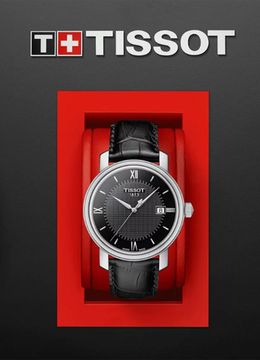 Tissot T097.410.16.058.00 Bridgeport - Стиль, вдохновлённый традициями, мужские наручные часы