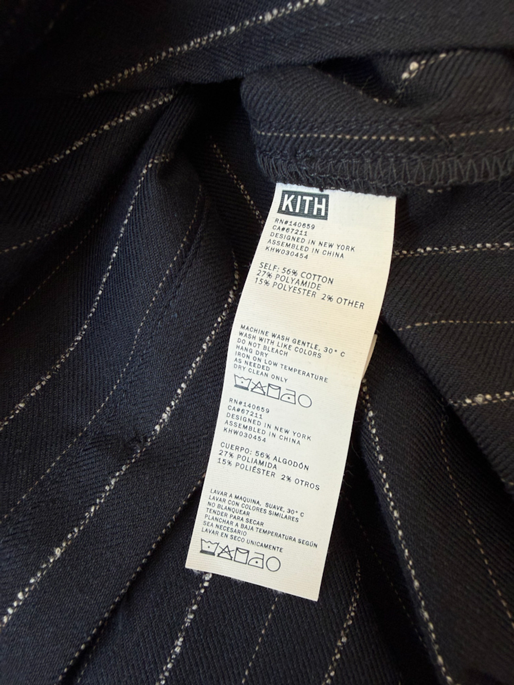 Новый костюм с хлопком Kith, ХS