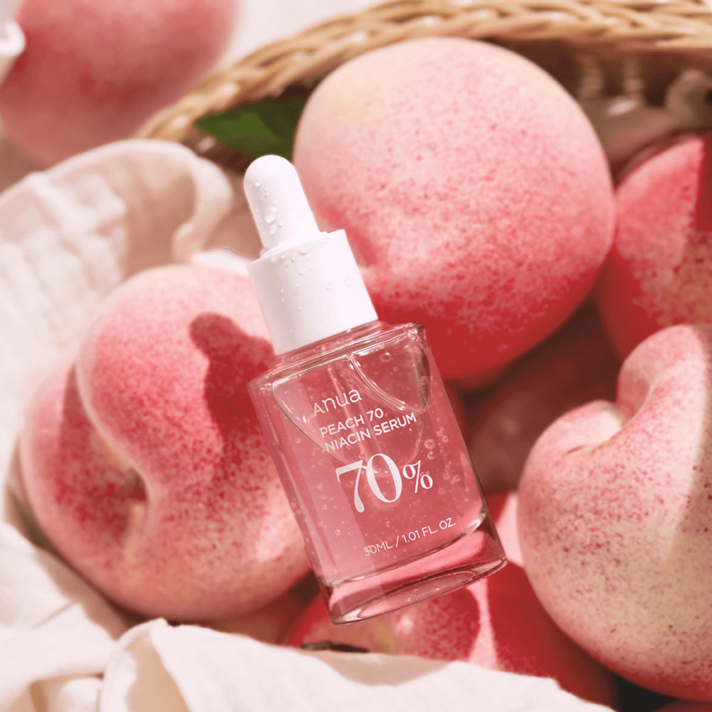 Сыворотка с персиком для гладкой и сияющей кожи Anua Peach 70% Niacin Serum