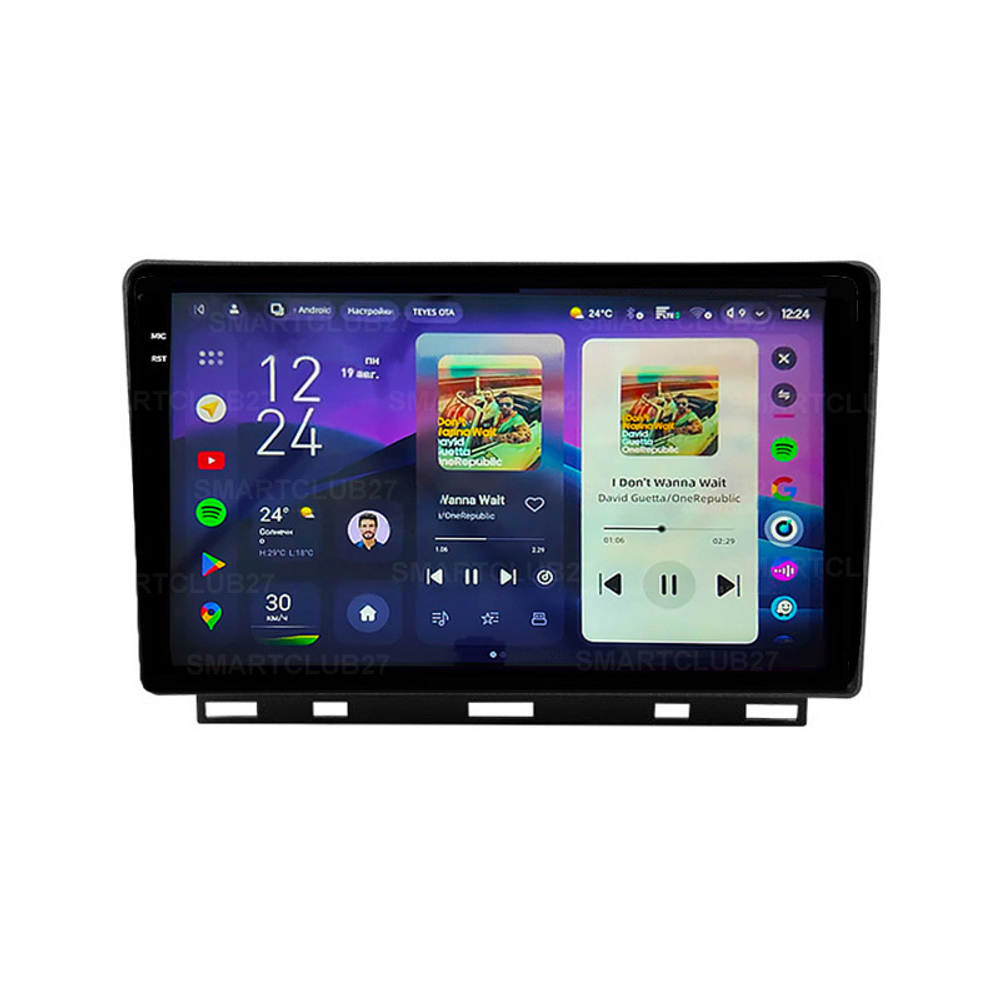Teyes CC4 Pro 9" для Renault Clio 2016+