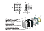 Оголовок КИВ КВАДРО (KIV QUADRO)