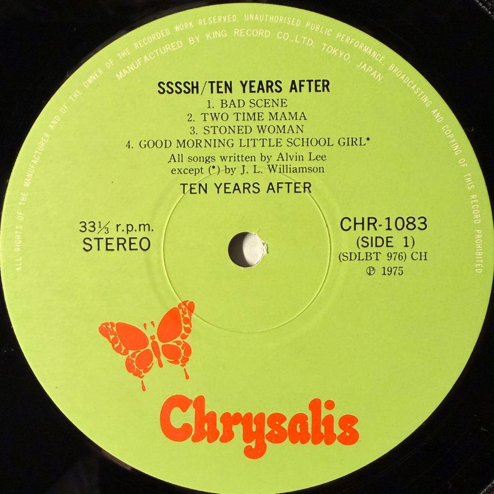 Ten Years After – Ssssh (Япония 1975г.)Т