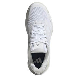 Женские кроссовки для padel Adidas Crazyquick Lightstrike Padel W - cloud white/cloud white/zero metalic