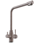 Смеситель для кухни 35к MIXLINE МЛ-ГС13 (ML-GS13) (302) песочный с вых. для питьевого фильтра