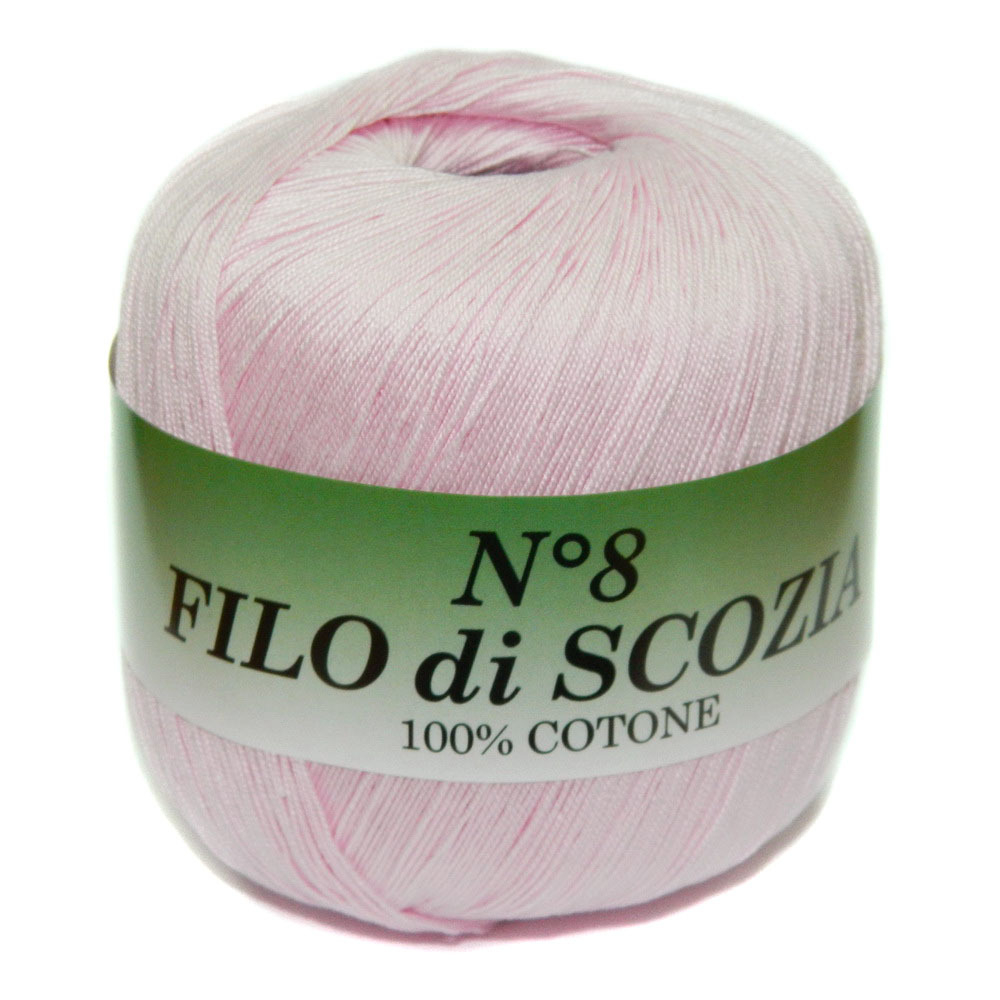 Пряжа Filo Di Scozia №8 50г, 340м, 100%мерсеризованный хлопок (цена за 1 шт)