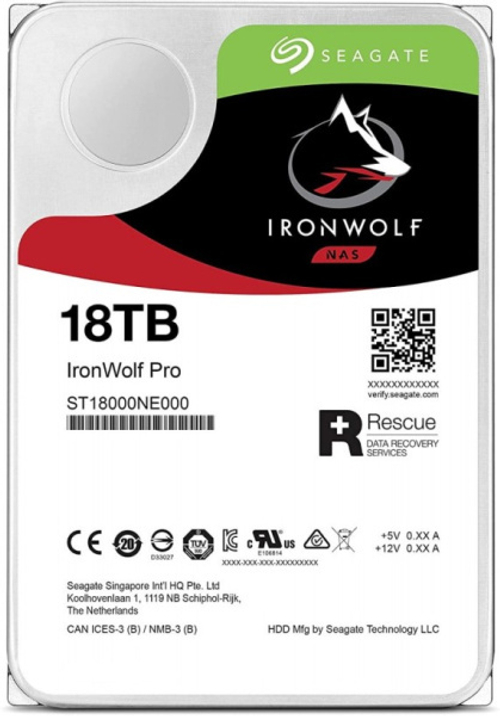 Жесткий диск 18TB SATA 6Gb/s Seagate ST18000NE000