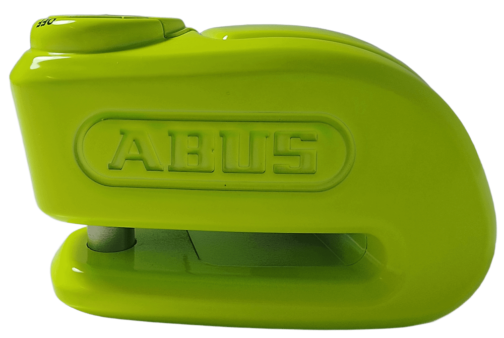 Замок на торм. диск 365 Trigger Alarm 2.0 с сиг желтый