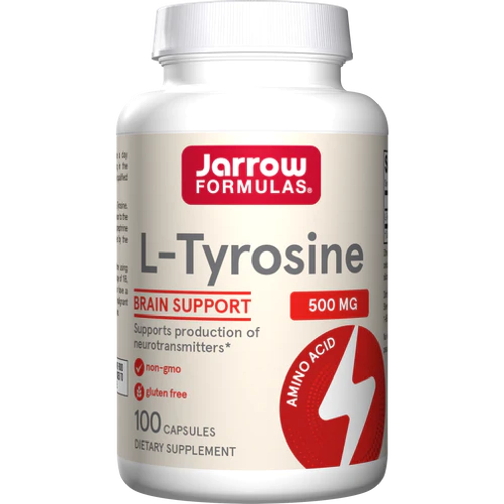 L-Tyrosine 500 мг 100 капсул Jarrow Formulas
