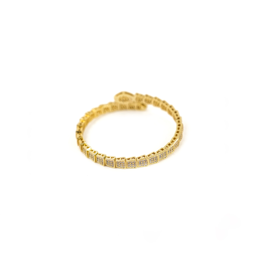 Браслет ЗМЕЯ lemon gold
