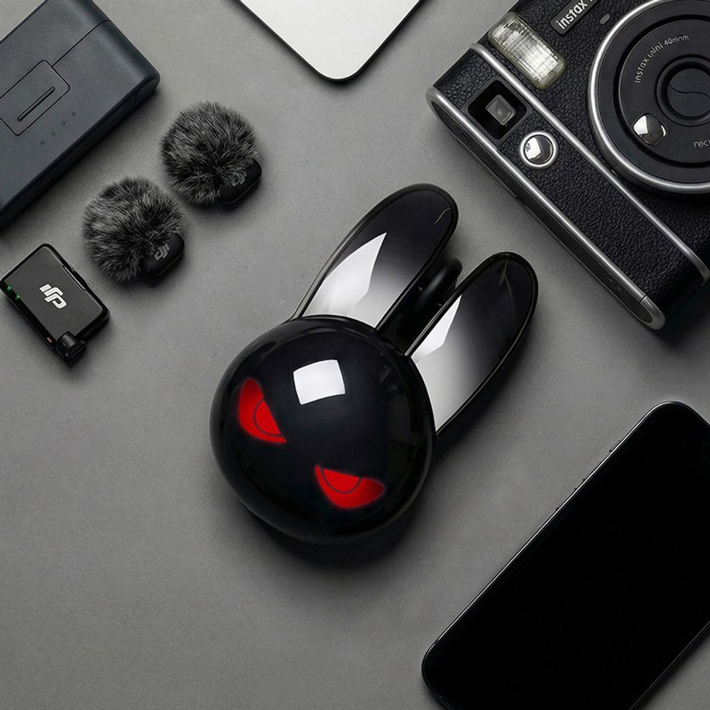 Беспроводная сердитая мышка MOFii Angry Rabbit с красными глазами