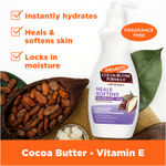 Palmer's, Cocoa Butter Formula® с витамином Е, интенсивный лосьон для тела, для чувствительной кожи, без отдушки, 400 мл (13,5 жидк. унции)