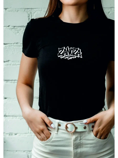 Футболка черная Zanoza black