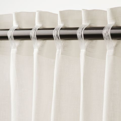 Комплект штор IKEA DYTAG (ДЮТОГ), Белый, 145x250 см, 2 шт