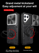 Чехол с кольцом Big Ring Case для Tecno Pova 7 Ultra 5G