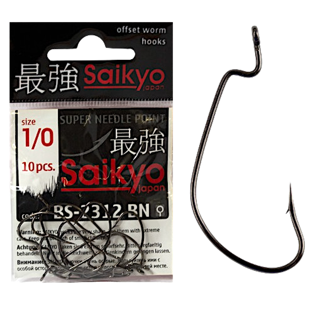 Крючок Офсетный Saikyo BS-2312BN -